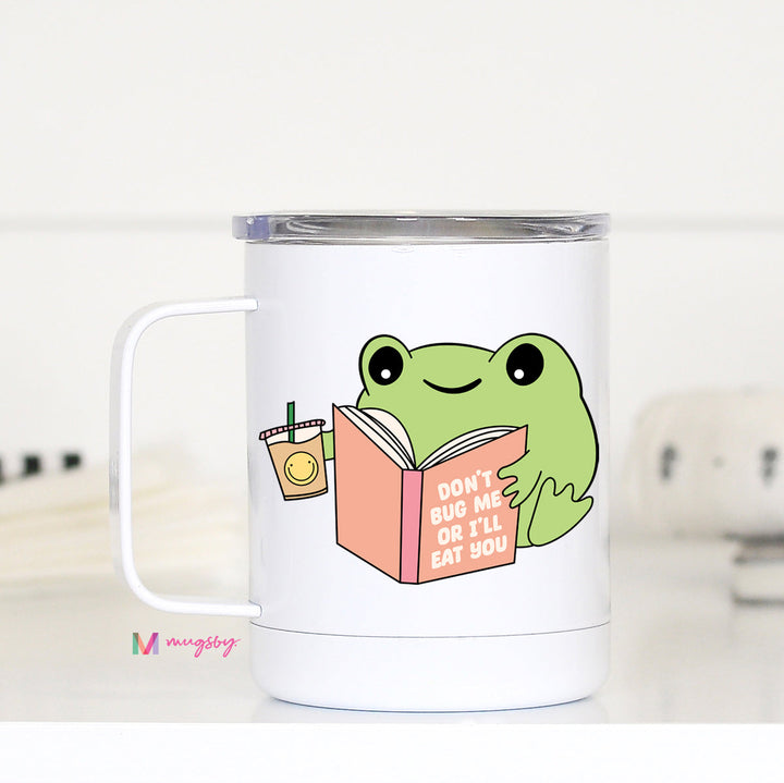 If I can Hear you Chew Travel Mug – Mugsby