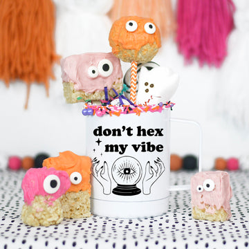 Don't Hex My Vibe Funny Halloween Travel Mug