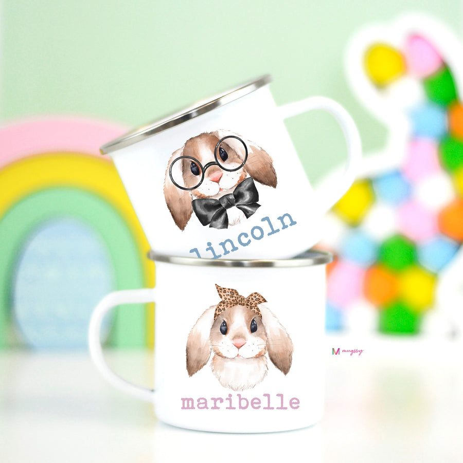 Rabbit Personalized Kid's Easter Camp Cup