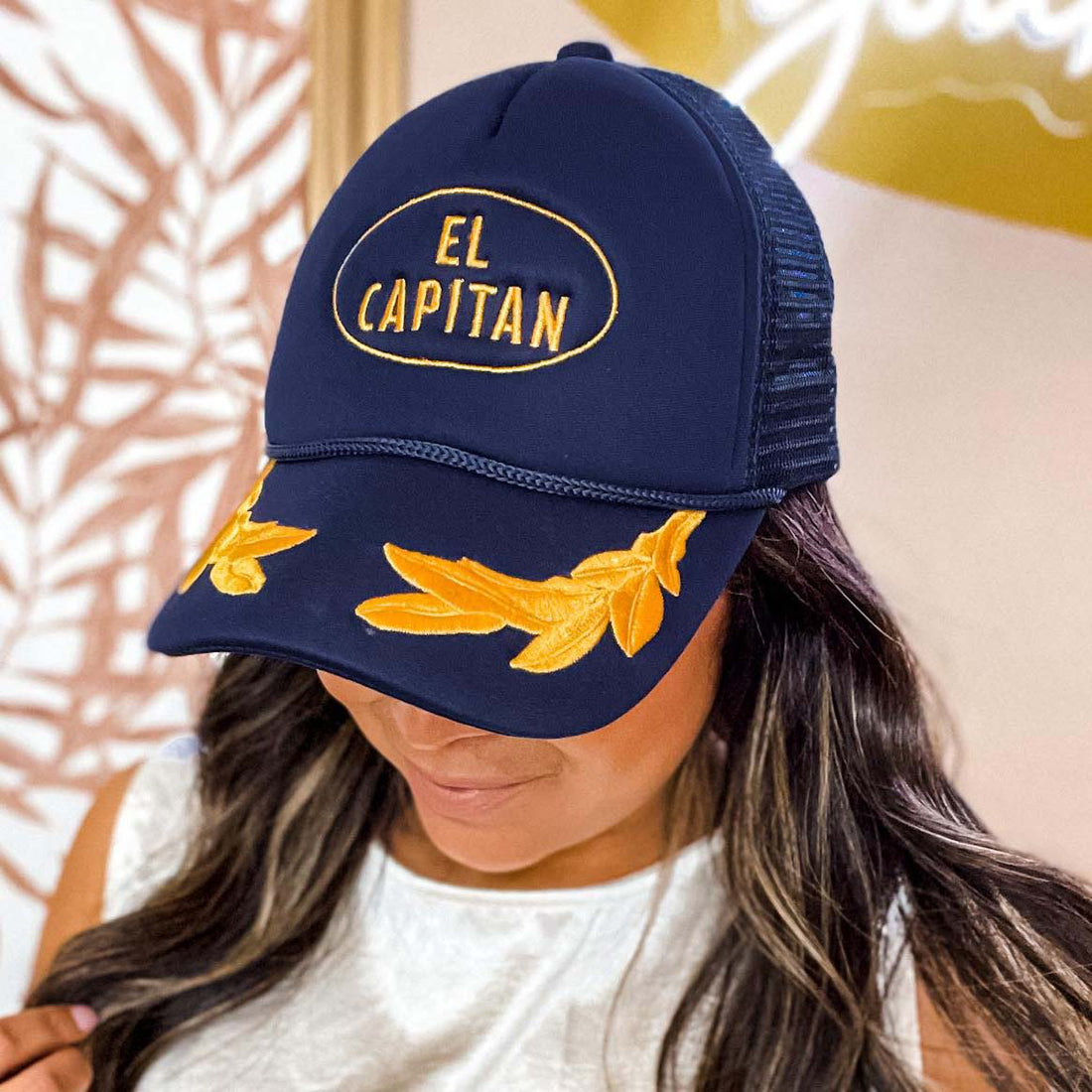 el capitan trucker hat