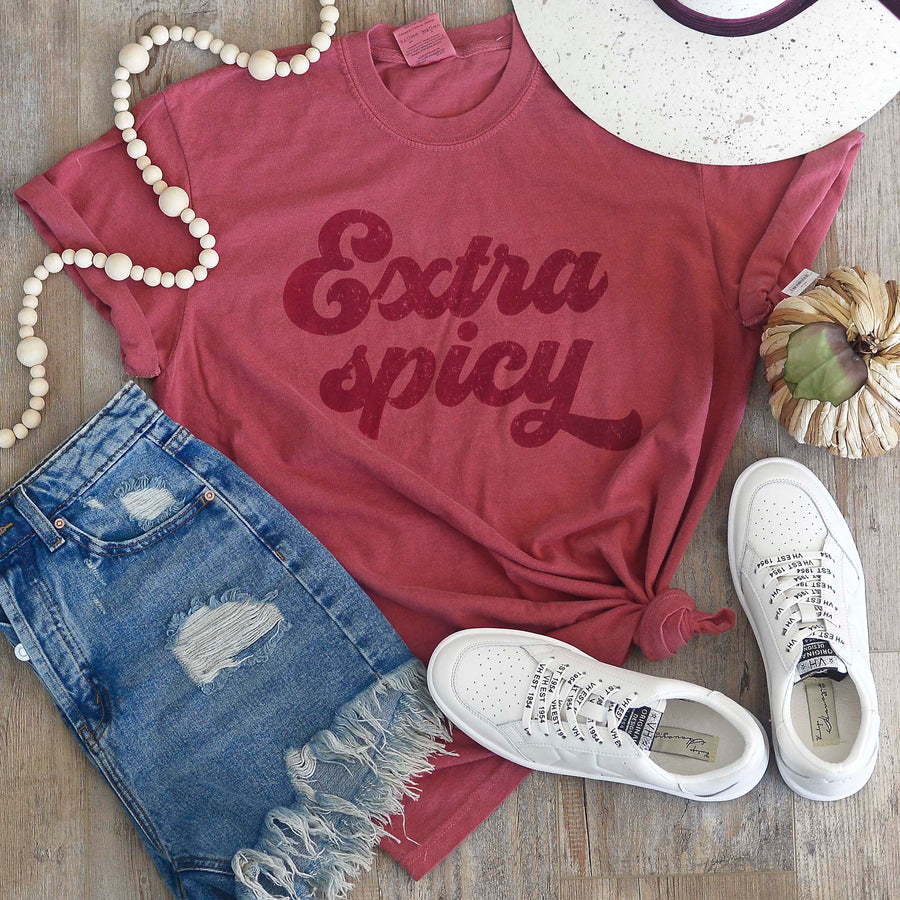 Extra Spicy Graphic Tee Shirt
