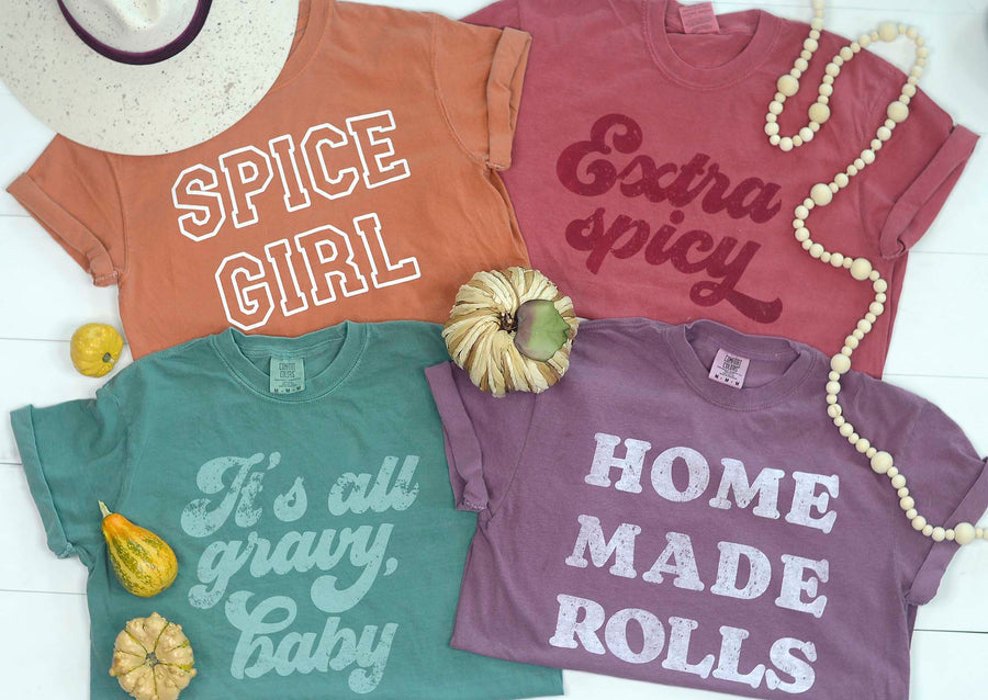 Homemade Rolls Graphic Tee Shirt