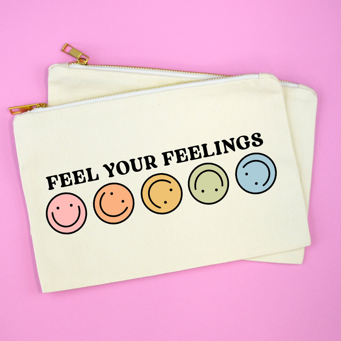 Feel Your Feelings Makeup Bag