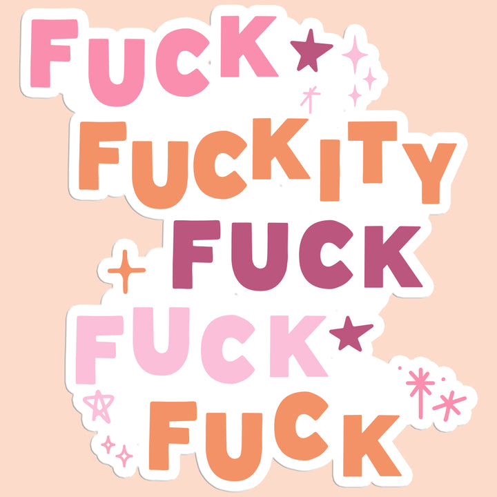 fuckity sticker