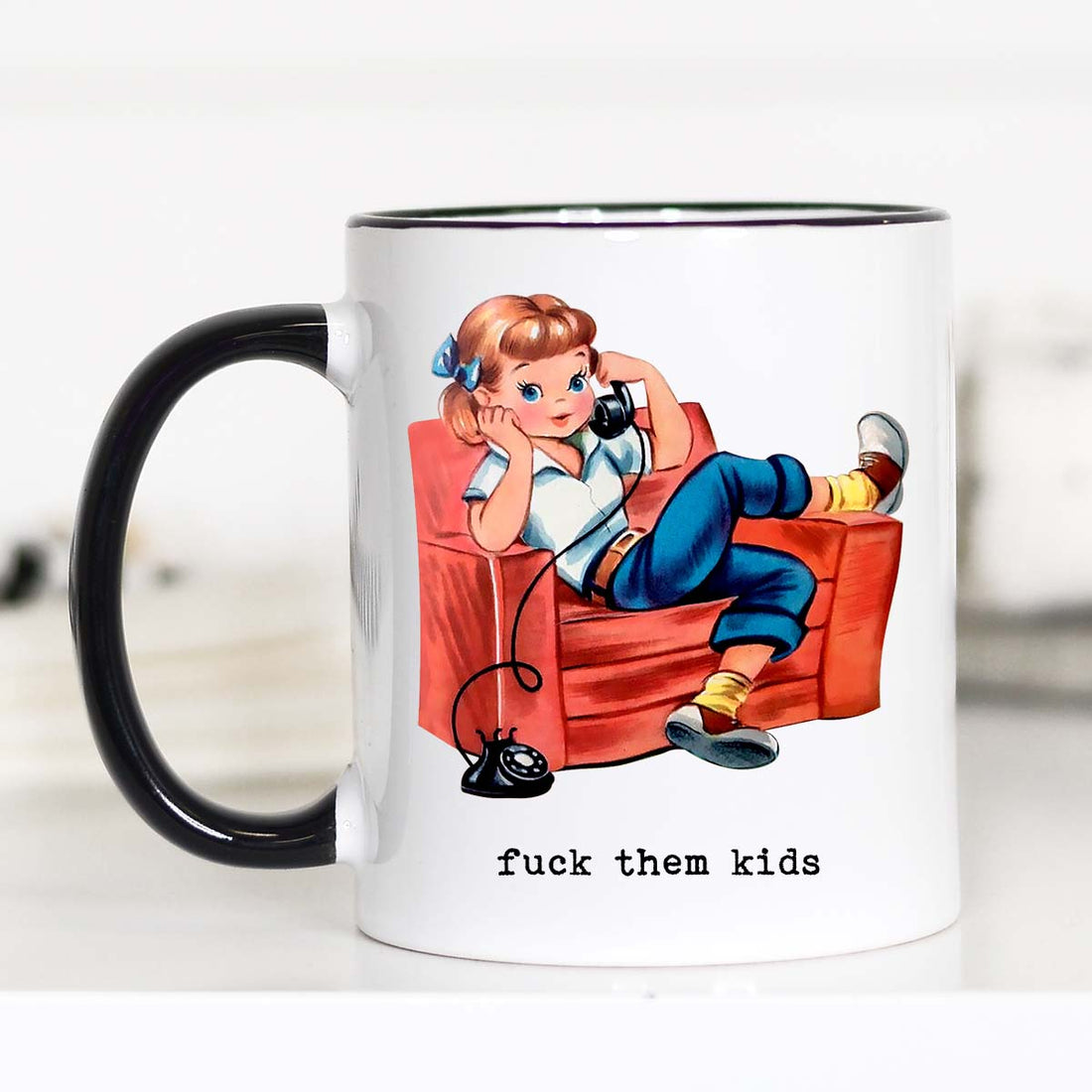 Fuck them Kids Coffee Mug – Mugsby