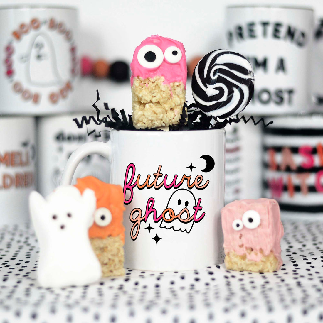 Future Ghost Funny Halloween Coffee Mug