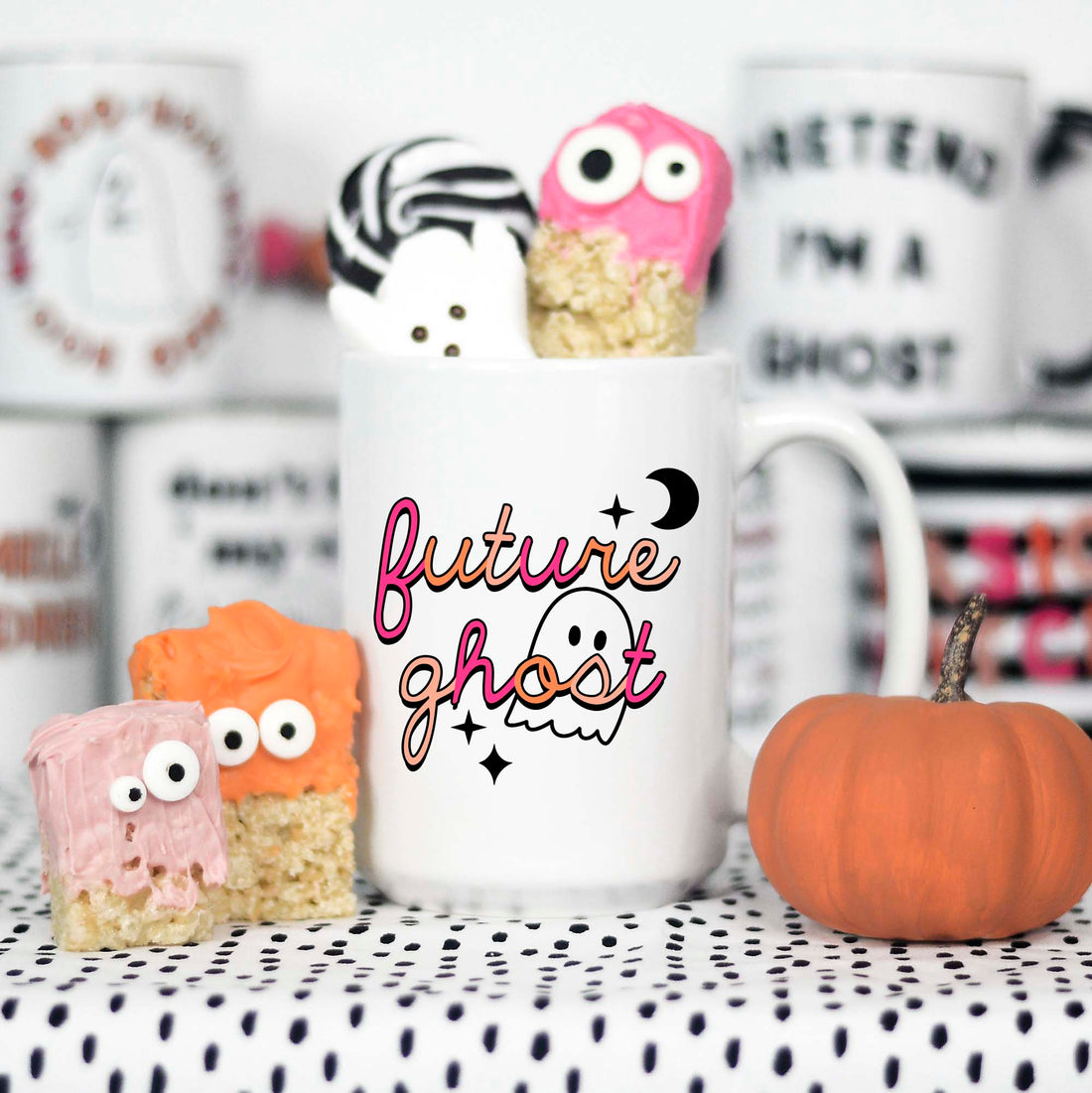 Future Ghost Funny Halloween Coffee Mug