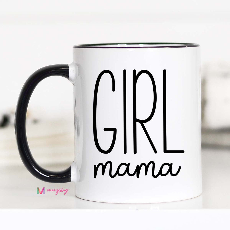 Girl Mama Modern Mother's Day Mug