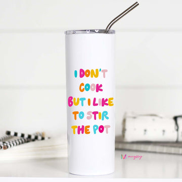 I Don't Cook Funny Tall Travel Cup