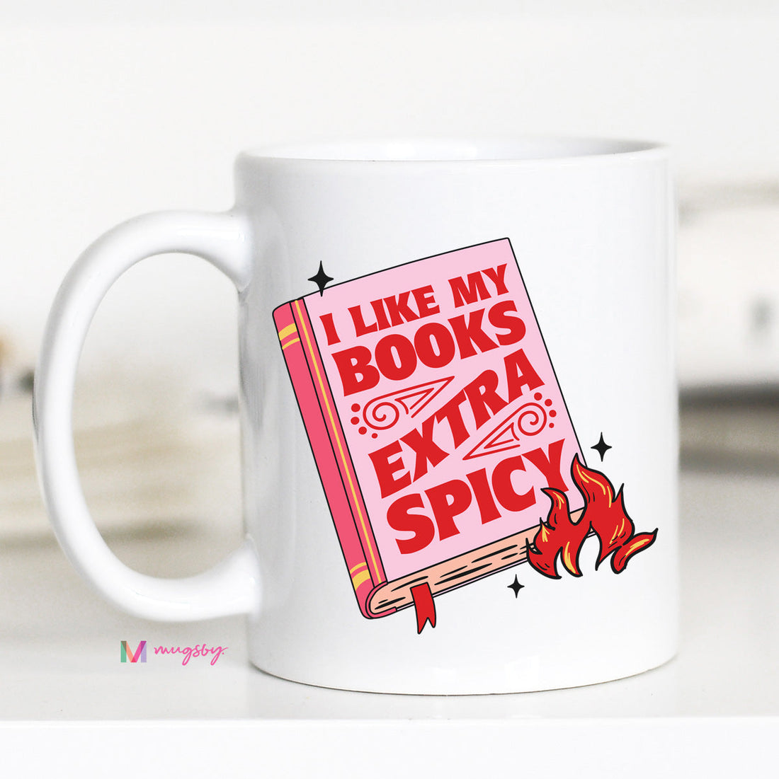 Spicy Books Mug