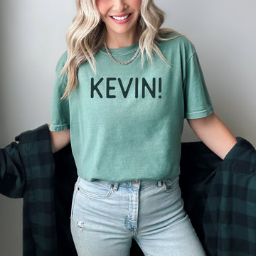 Kevin! Christmas Shirt (Light Green)