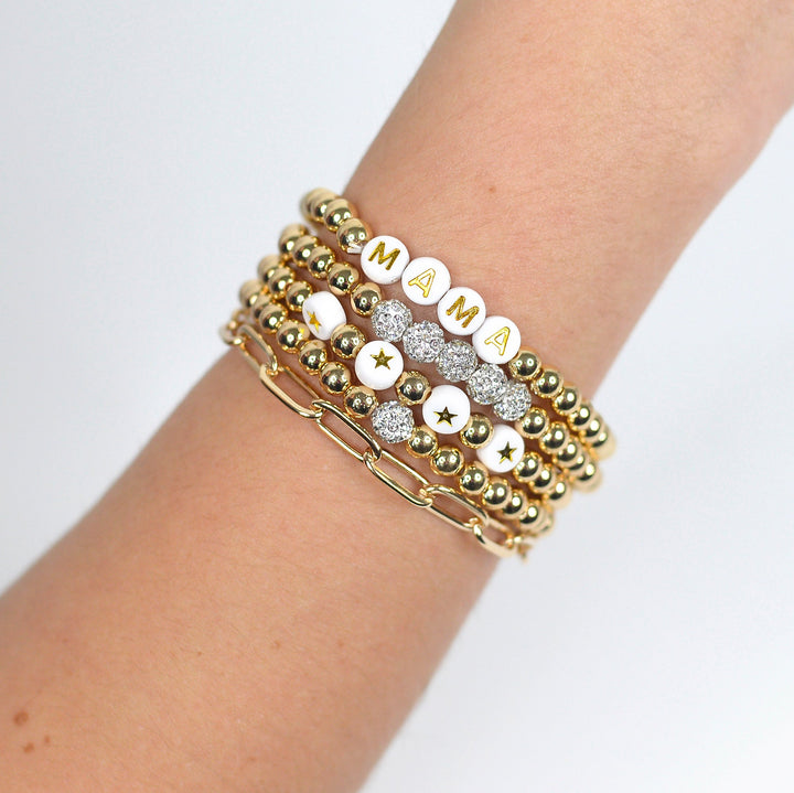 Mama Gold Bracelet Set