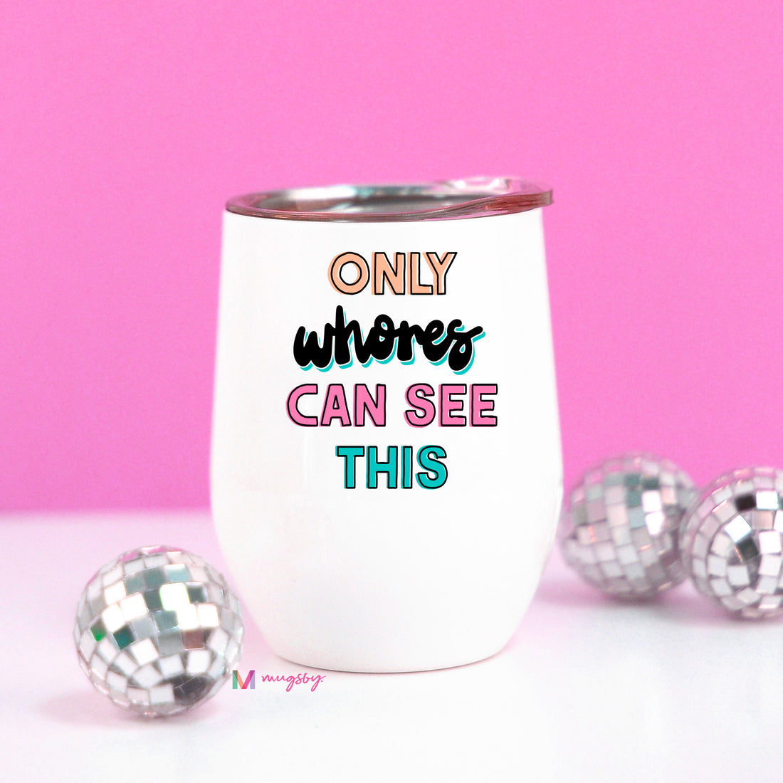 blank wine cup