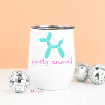 party animal wine cup