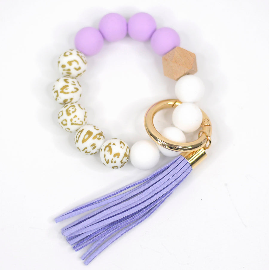 purple keychain