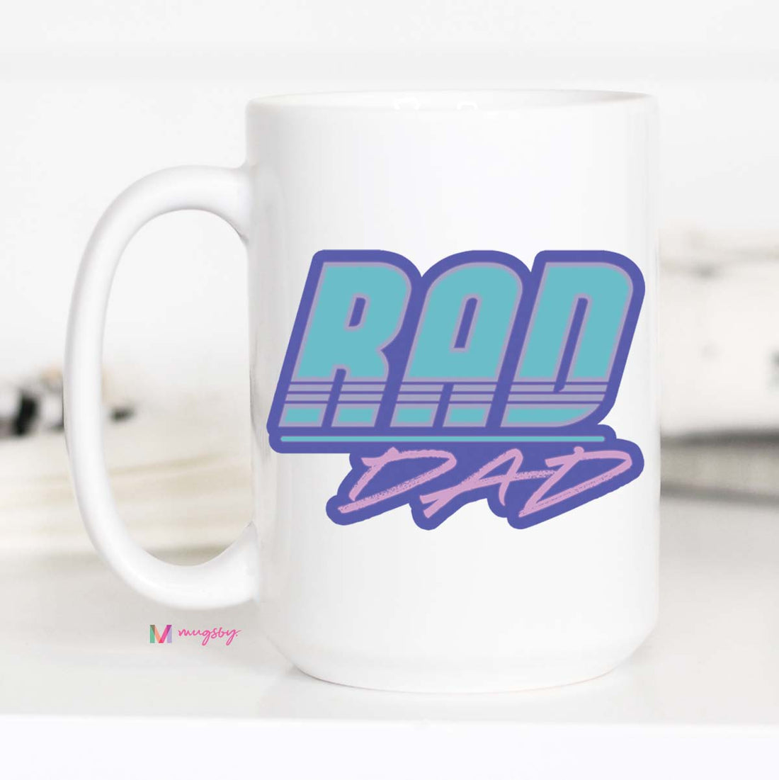 Rad Dad Coffee Mug, Funny Dad Mug