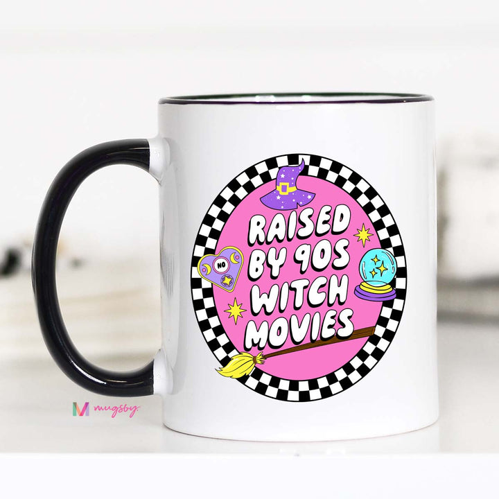 Raised by 90's Witch movies coffee cup