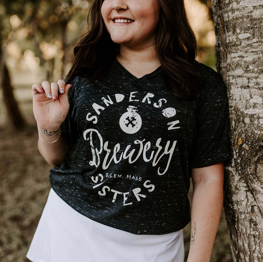 Sanderson Sisters Brewery (Black Marble), Halloween Graphic Shirt