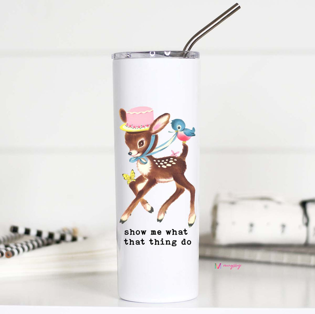 Show Me What That Thing Do Tall Travel Cup