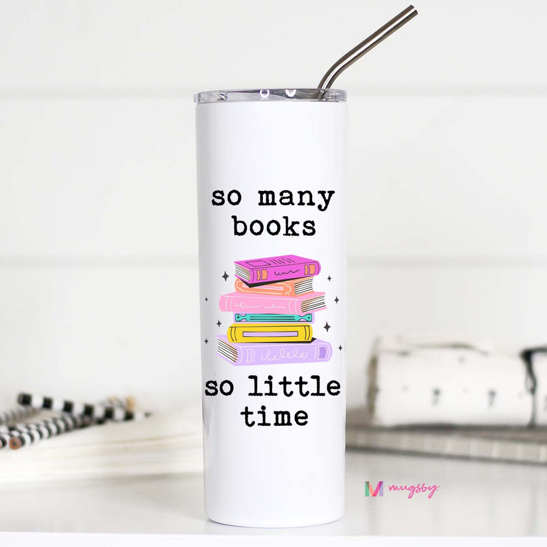 so many books so little time tall travel cup insulated travel cup