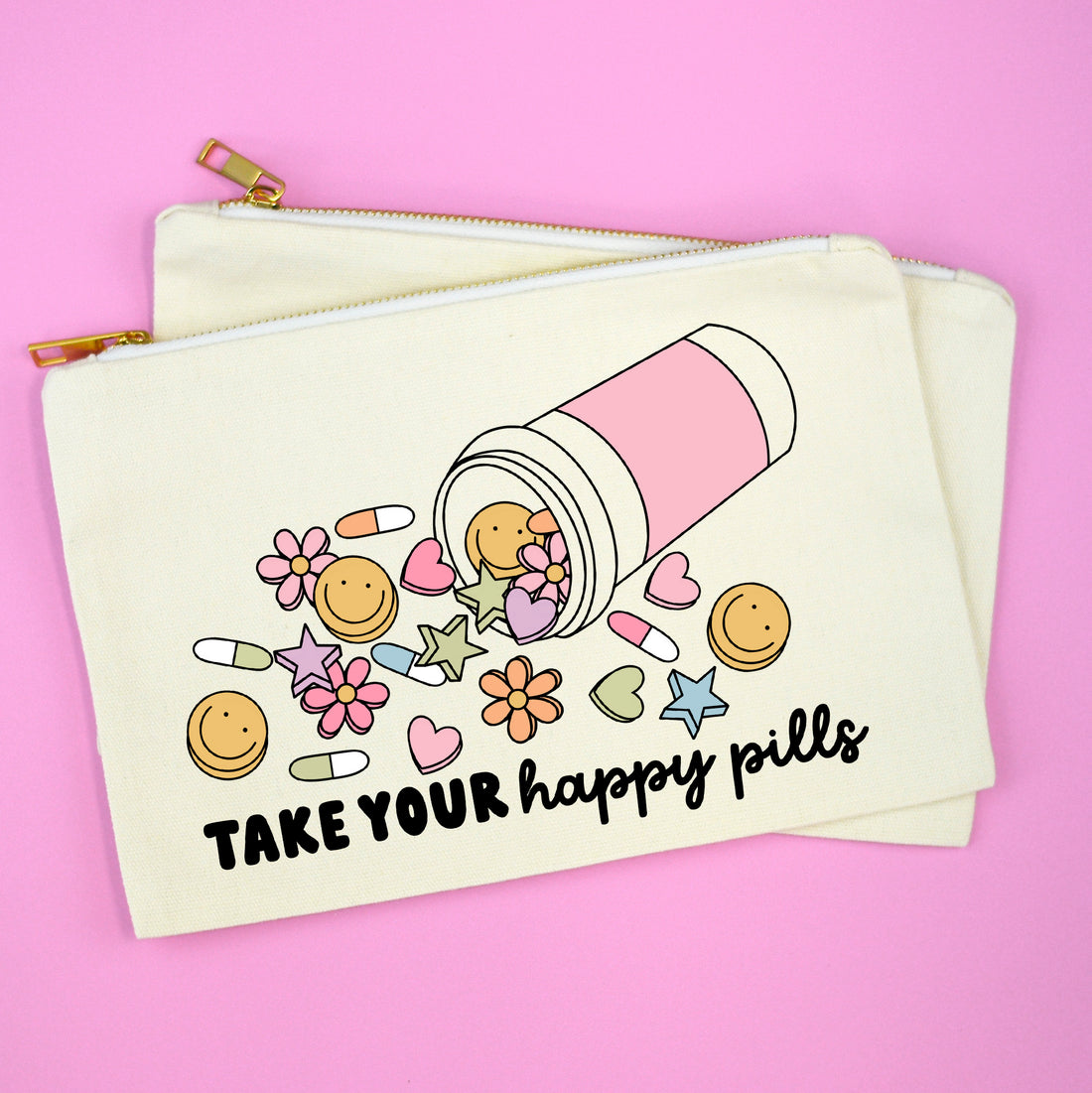 take your happy pills pouch