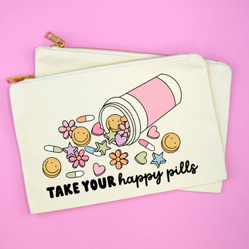 take your happy pills pouch