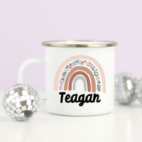 Personalized Rainbow Kid's Camp Cup