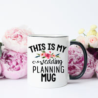 wedding planning mug