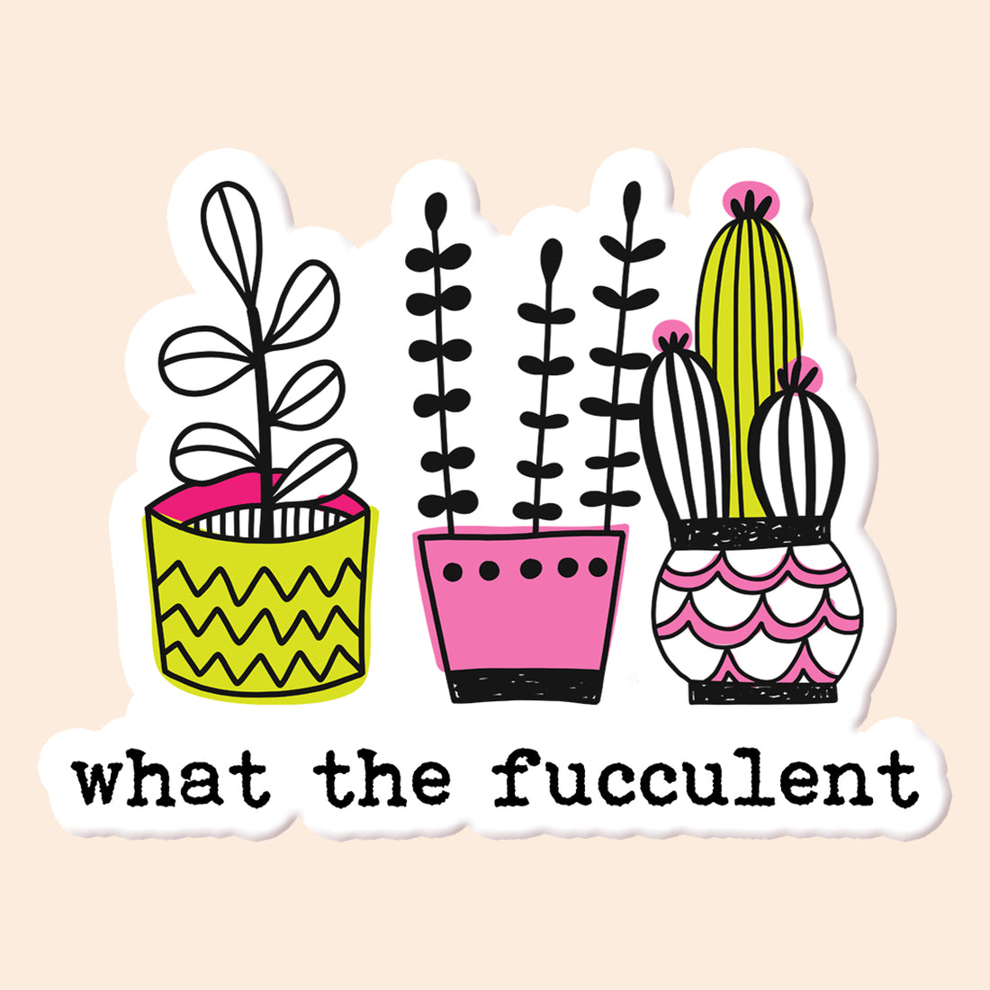 succulent sticker