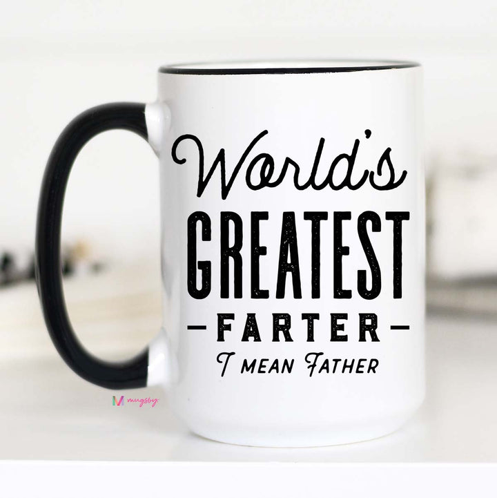 world's greatest farter mug