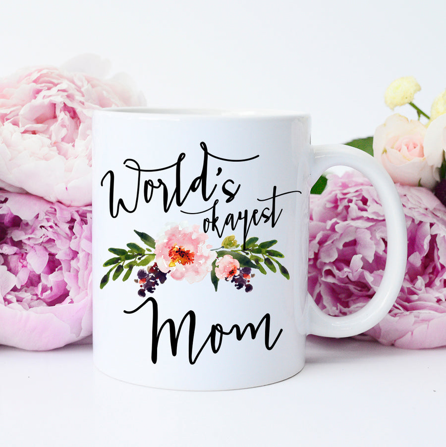 World's Okayest Mom Mug