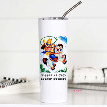 Yippee Ki-yay Tall Travel Cup