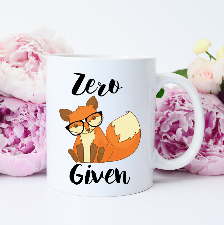 zero fox given mug